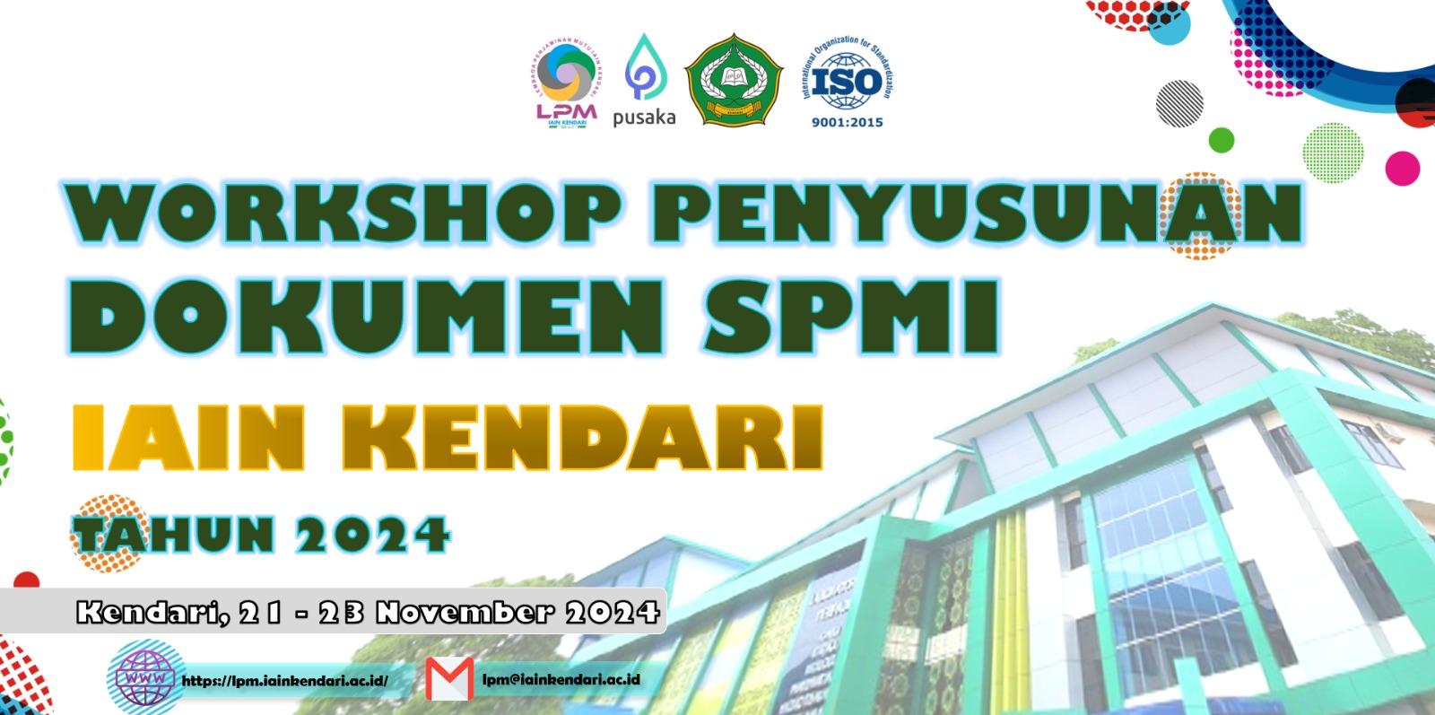 Workshop Penyusunan Dokumen SPMI IAIN Kendari Tahun 2024